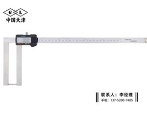 加长爪圆柱头数显卡尺0-300×100mm