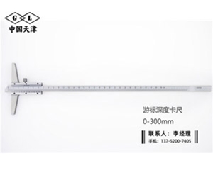 深度游标卡尺0-300mm